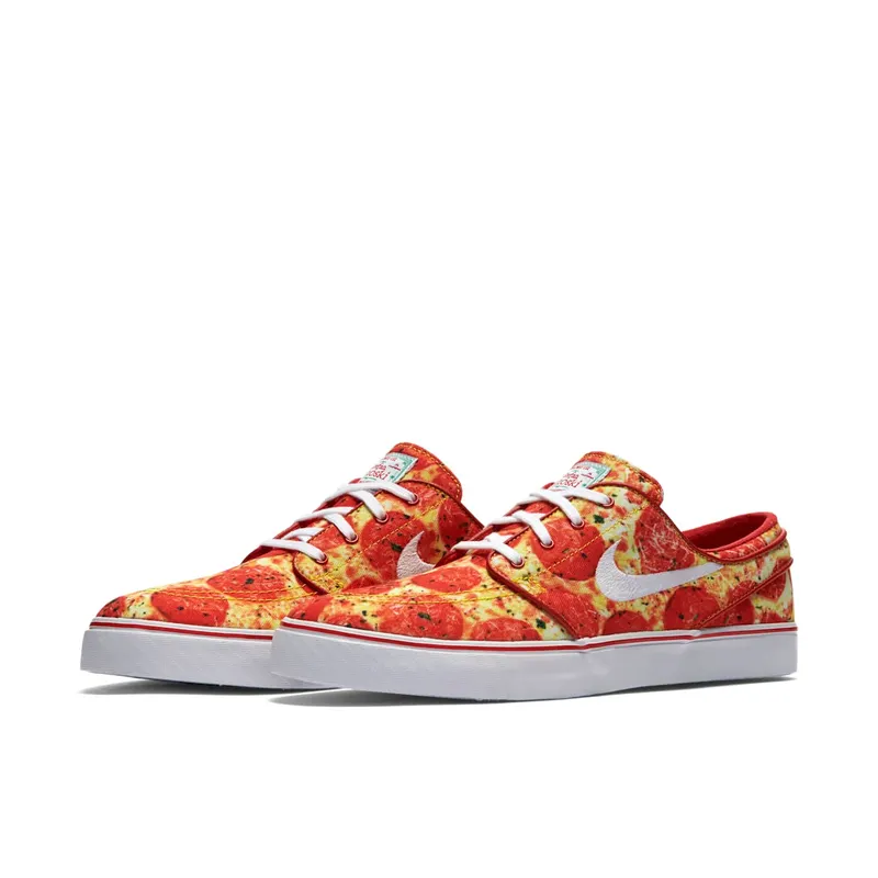 Nike SB Stefan Janoski Skate Mental Pepperoni Pizza University Red/White-White (845711-619)