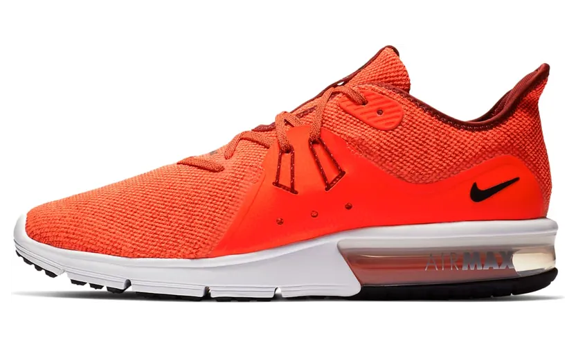 Nike Air Max Sequent 3 Team Red Black-Total Crimson