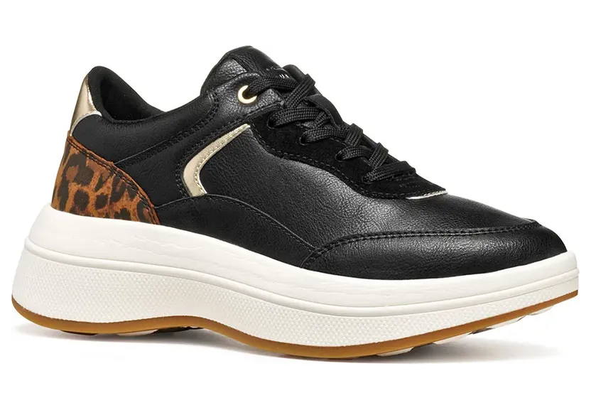 Geox sneaker Black / Cognac (D46WTB0BCPZ-C9209)