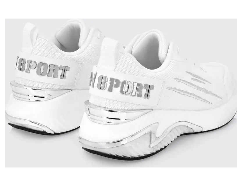 Plein Sport Mesh Sneakers White (FAESUSC0779STE003N01) (2)