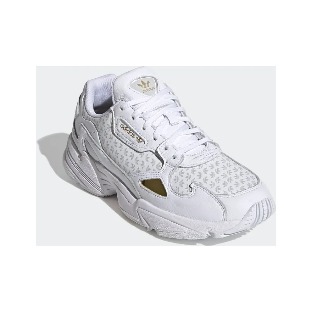 adidas Falcon Cloud White / Grey One / Gold Metallic (FV8257)