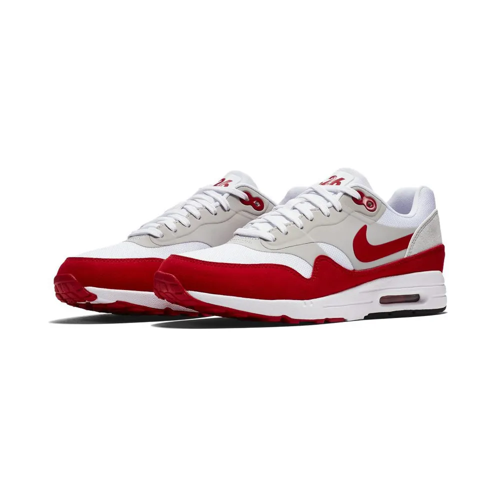 Nike Air Max 1 Ultra Air Max Day Red 2017 (W) White/University Red-Neutral Grey-Black (908489-101)
