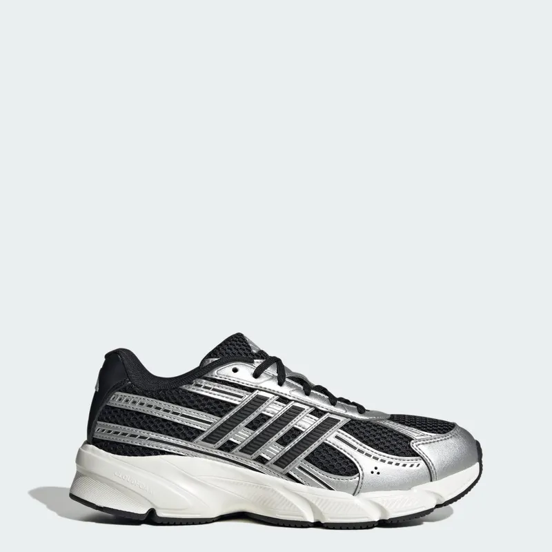 Adidas TECHNOCHAOS 2000 Shoes Core Black / Core Black / Silver Metallic (JR7228)