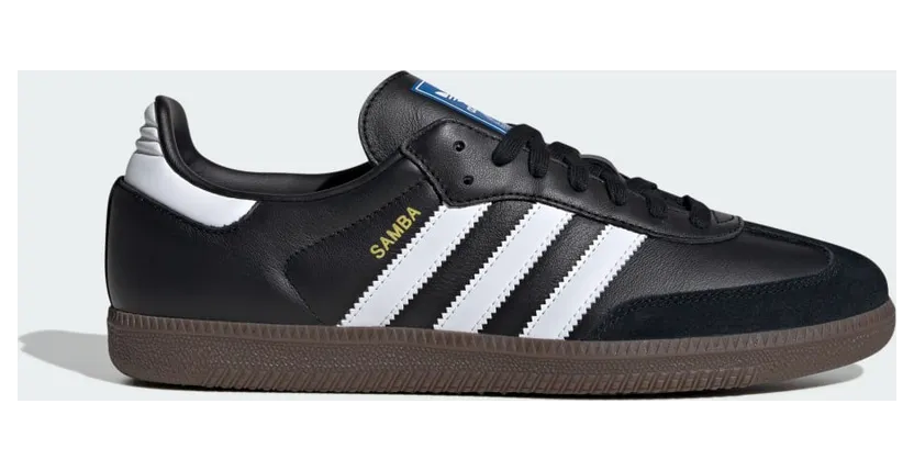 adidas Samba OG Core Black / Footwear White / Gum 5 (B75807)