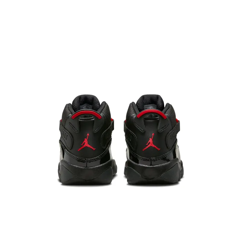 Jordan 6 Rings Black Anthracite Fire Red (323432-026)