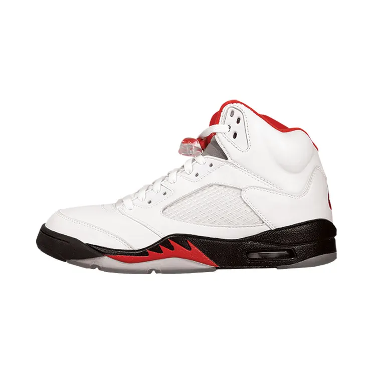 Air Jordan 5 Retro ‘Fire Red’ 2000 White/Black-Fire Red (136027-101)
