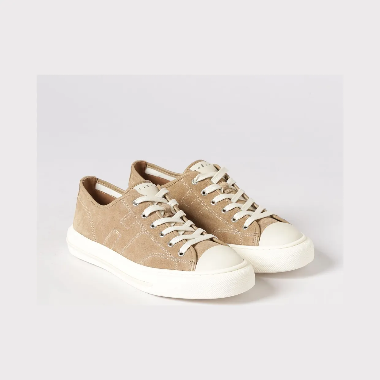 Hogan H691 Suede Sneakers Beige (HXM6910FZ60UYD0ZCP)