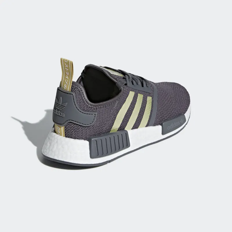 adidas NMD R1 Grey Five Gold Metallic (W) Grey Five/Gold Metallic/Pyrite (B37651)