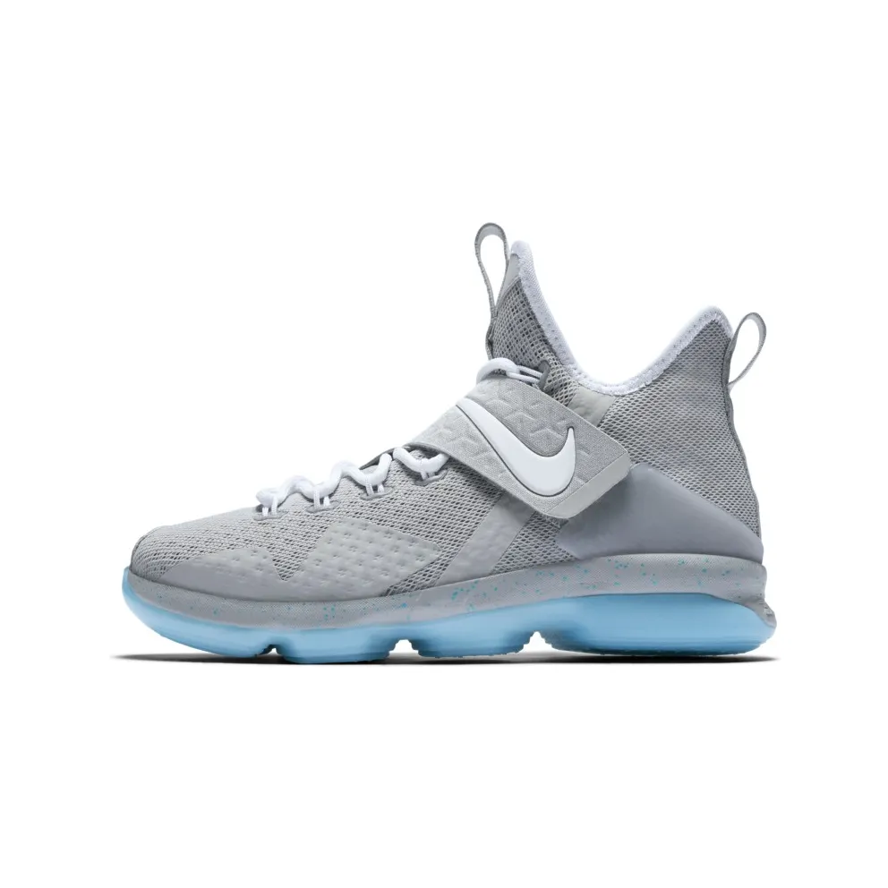 Nike LeBron 14 Mag (GS) Matte Silver/White-Glow (859468-005)