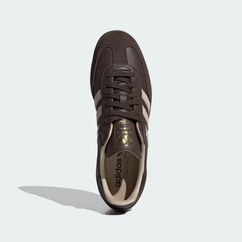 adidas Samba OG Dark Brown Beige Gum (JI0217)