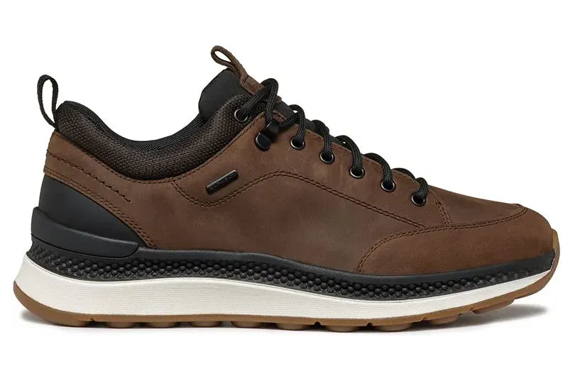 Geox sneaker Donkerbruin/Zwart (U46HMB0FFEK-C0196)