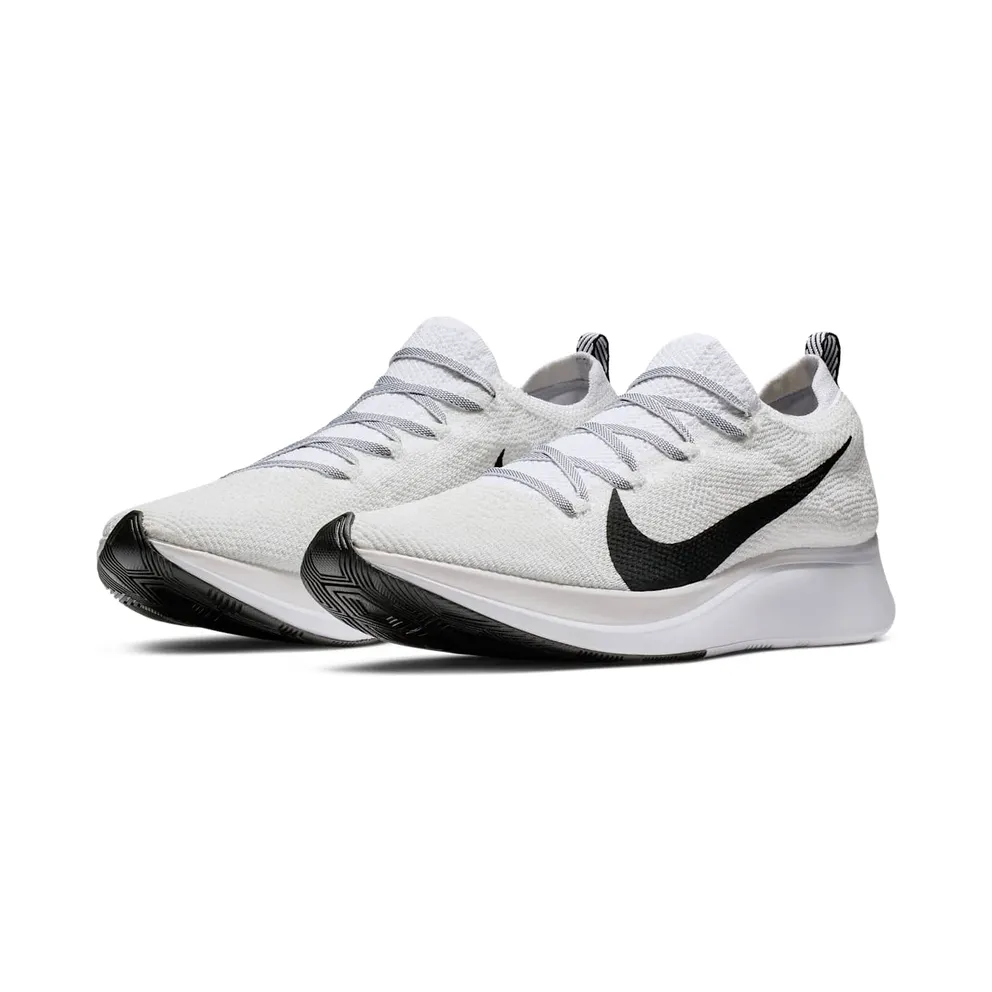 Nike Zoom Fly Flyknit White White Platinum Tint Black (AR4561-101)
