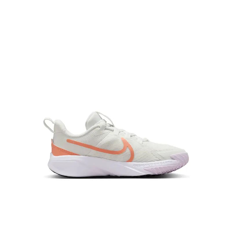 Nike Star Runner 4 Summit White Black Apricot Agate (DX7614-104)