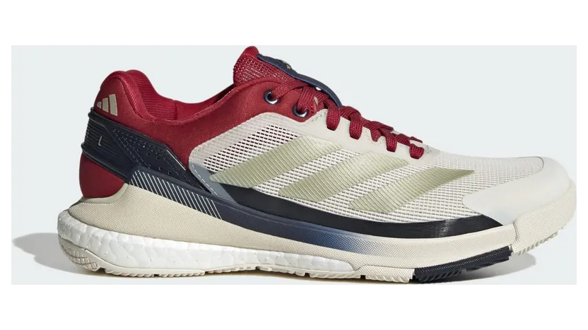Adidas Crazyquick BOOST Padel Chalk White / Ice Gold Met. / Team Victory Red (KJ3654)
