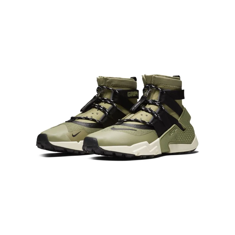 Nike Air Huarache Gripp Neutral Olive Neutral Olive/Light Cream-Medium Olive-Black (AO1730-200)
