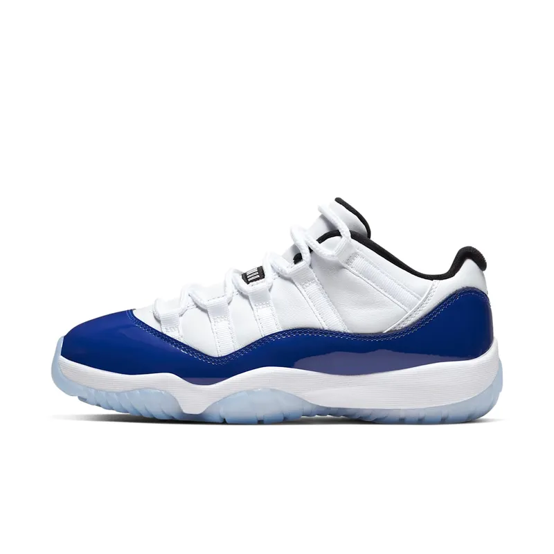 Jordan 11 Retro Low White Concord (W) White/Black-Concord (AH7860-100)