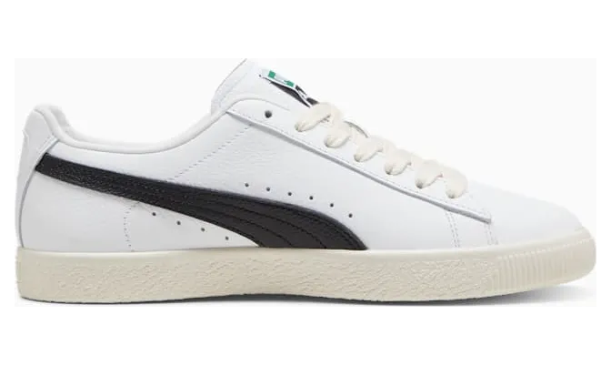 Puma Clyde Leather “White Black” (398703-01)