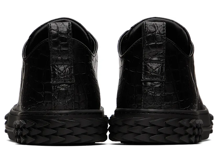 Giuseppe Zanotti Black Ecoblabber Sneakers (RU20026-93146) (2)