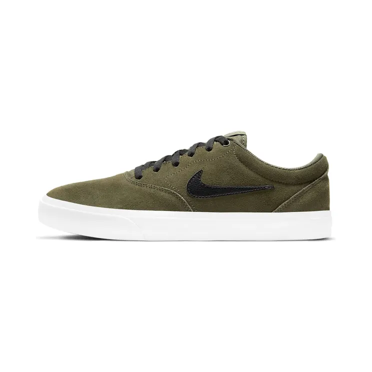 Nike SB Charge Suede Green “Cargo Khaki / Light Army / Black” (CT3463-300)