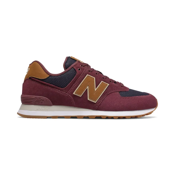 New Balance 574 Maroon Navy (ML574JOB)