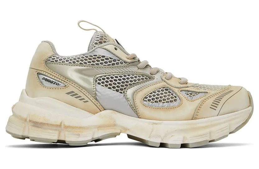 Axel Arigato SSENSE Exclusive Grey & Off-White Marathon Runner Sneakers (33113)