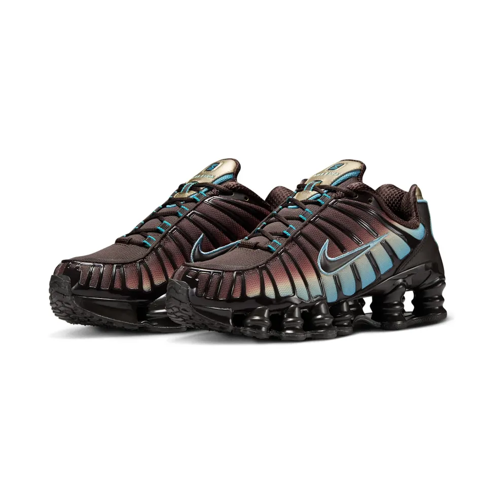 Nike Shox TL Velvet Brown Denim Turquoise (IB4340-200)