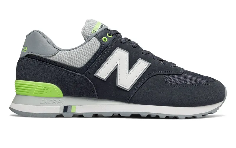 New Balance 574 Summer Shore Bleached NB Navy/Bleached Lime (ML574TFL)