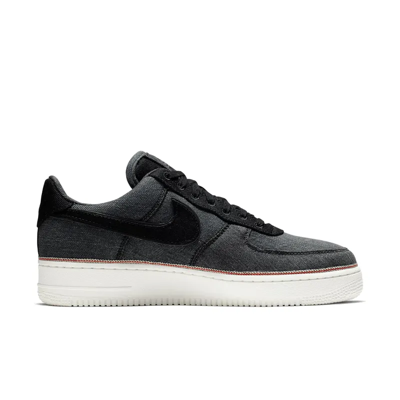 Nike x 3×1 Air Force AF 1 ‘Black Denim’ (2019) (905345-006)