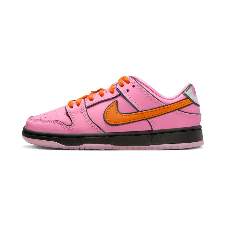 Nike SB Dunk Low TD Powerpuff Girls – Blossom “Lotus Pink / Orange / Medium Soft Pink / Magma Orange” (FZ3351-600)