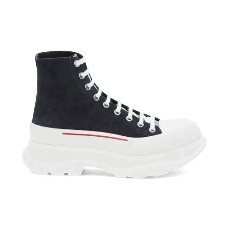 Alexander McQueen Tread Slick Boot Blue Navy (627206 WHBGN 4018)