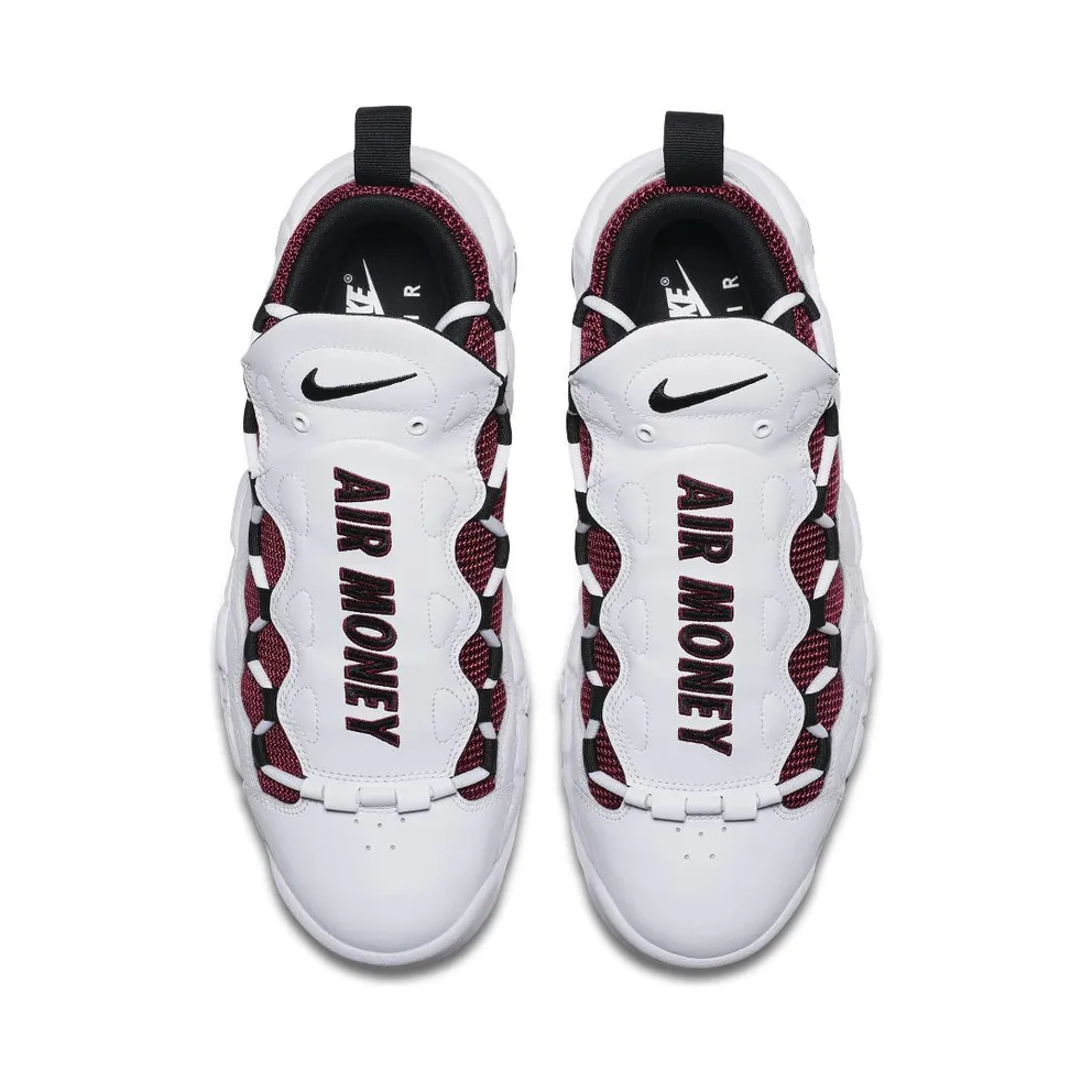 Nike Air More Money White Black Team Red (AJ2998-100)