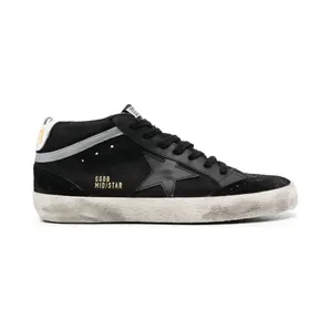 Golden Goose Mid-Star High-Top-Sneakers “Black” (GMF00122F003048)