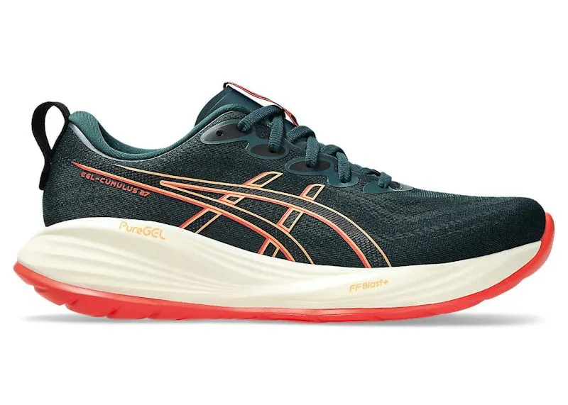 ASICS Gel-Cumulus 27 Saxon Green Coral Reef (1011B960-301)