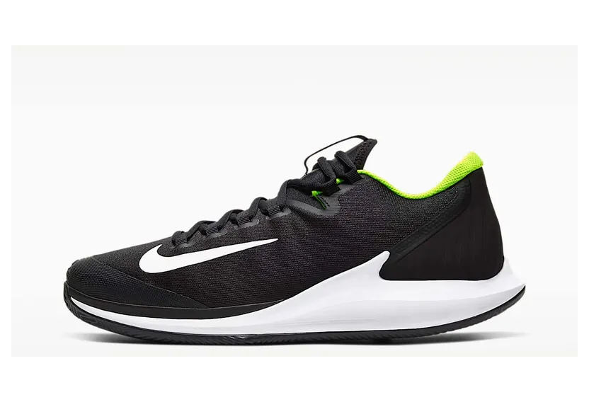 NikeCourt Air Zoom Zero (gravel) “Black / Volt / White” (AA8017-007)