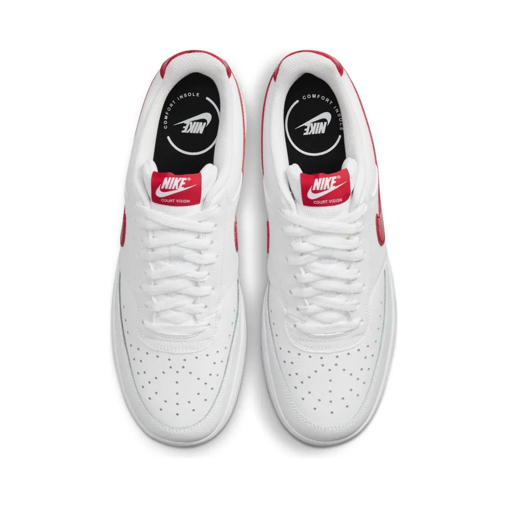 Nike Court Vision Low Swoosh Print Red (DM7588-100)