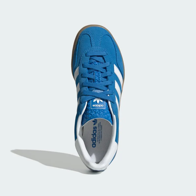 adidas Gazelle Indoor Blue Bird Cloud White Gum (JS3802)