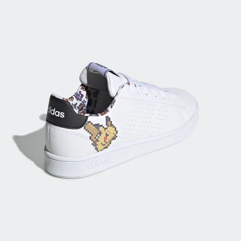 adidas Advantage Pikachu (Youth) CLOUD WHITE/CLOUD WHITE/CORE BLACK (EG1999)