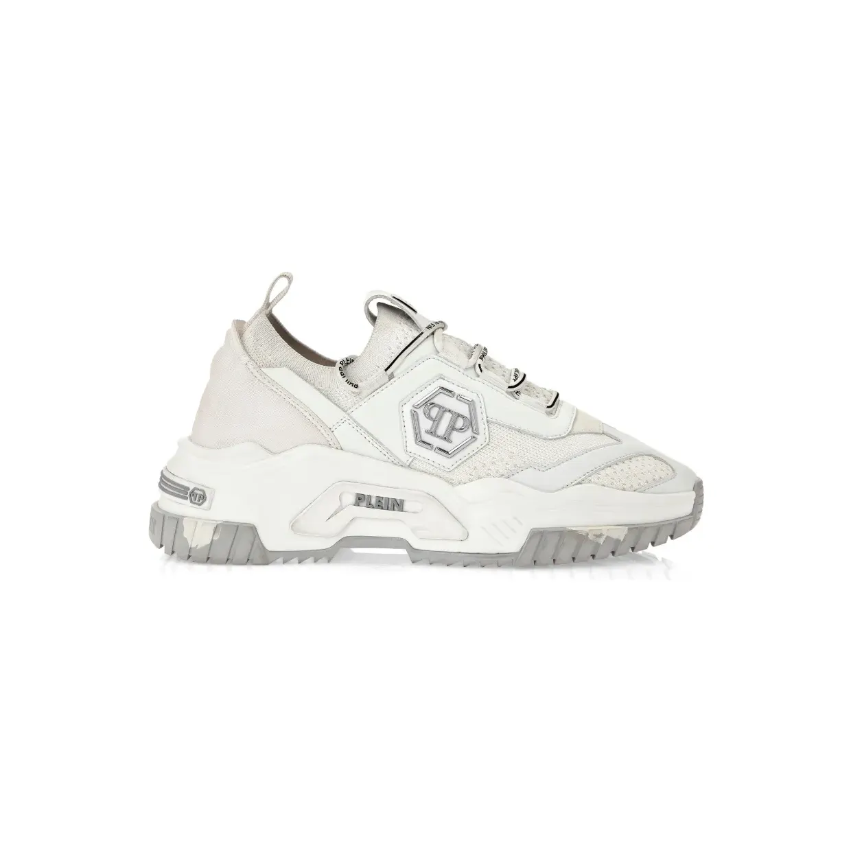 Philipp Plein Runner Hexagon low-top “White” (AABSUSC0248PTE003N)