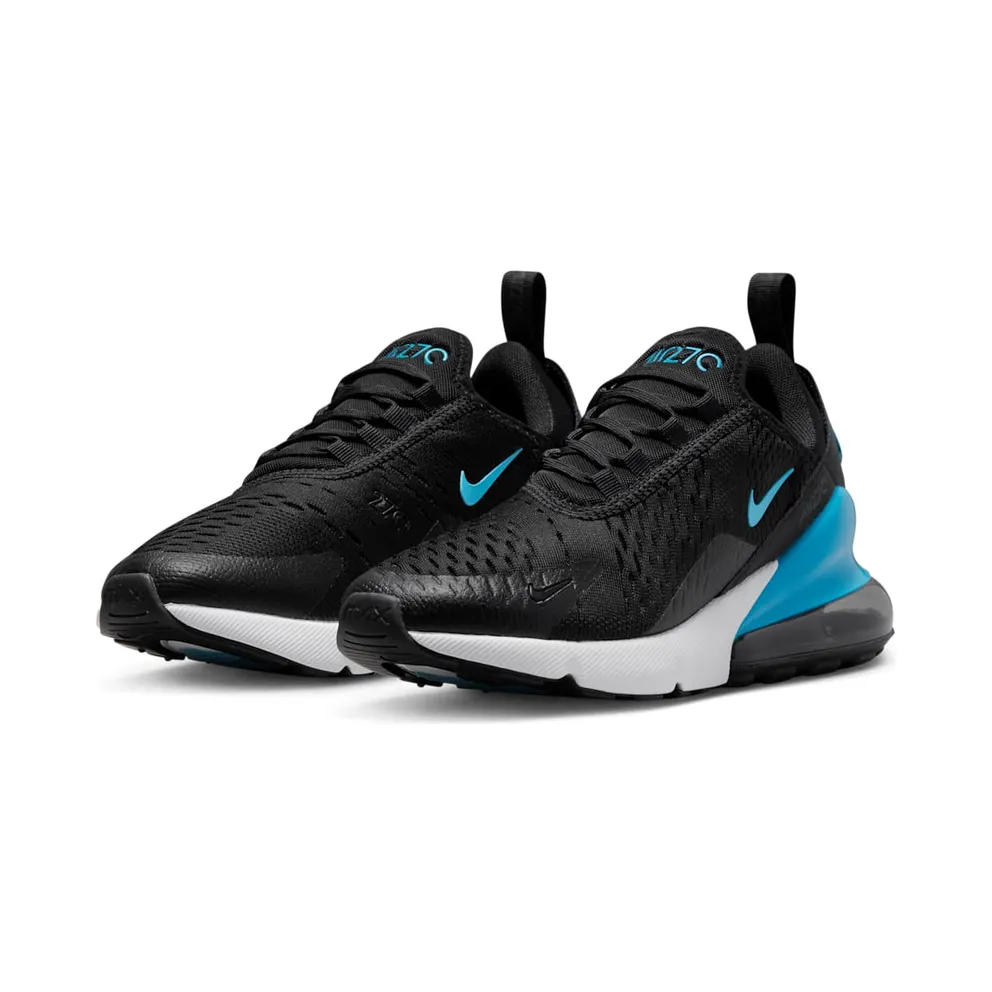 Nike Air Max 270 Black Blue Lightening “Black / White / Blue Lightning” (FD0676-001)