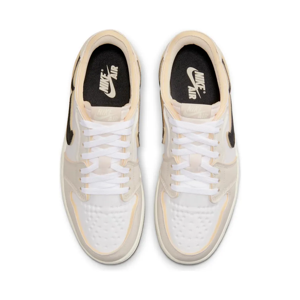 Air Jordan 1 Retro Low OG White/Light Orewood Brown/Black/Coconut Milk (DV0982-100)