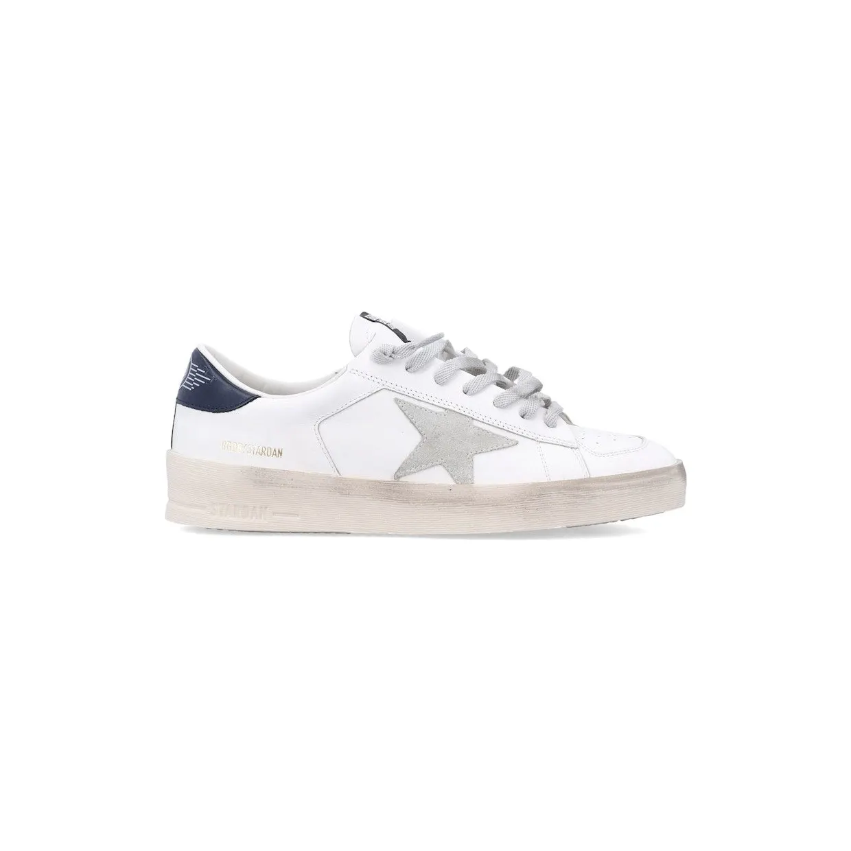 Golden Goose Stardan White Ice Gray Blue Navy (GMF00128.F000567.10509)
