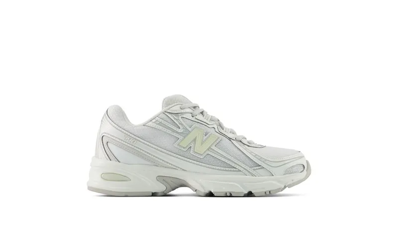 New Balance 740 White Silver Metallic Light Green