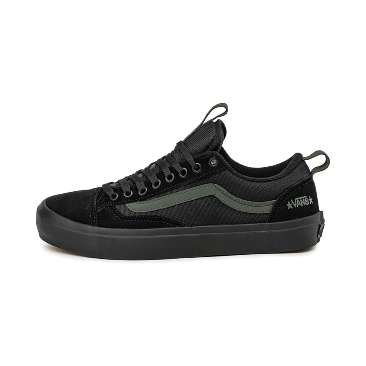 Vans Old Skool 36+ "Atiba Jefferson - Black Dark Green" (VN000D5RNLX1)