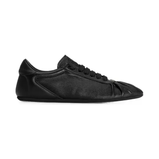 Dolce & Gabbana Dolce & Gabbana Kalfsleren sneakers-ballerina’s “Black” (CK2485A3O78)
