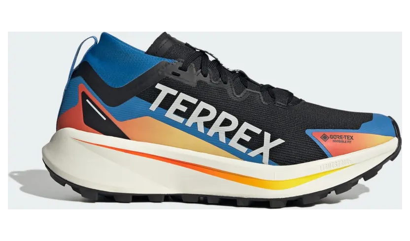 Adidas Terrex Agravic GTX Trail Running Core Black / Cloud White / Ray Blue (JR9105)