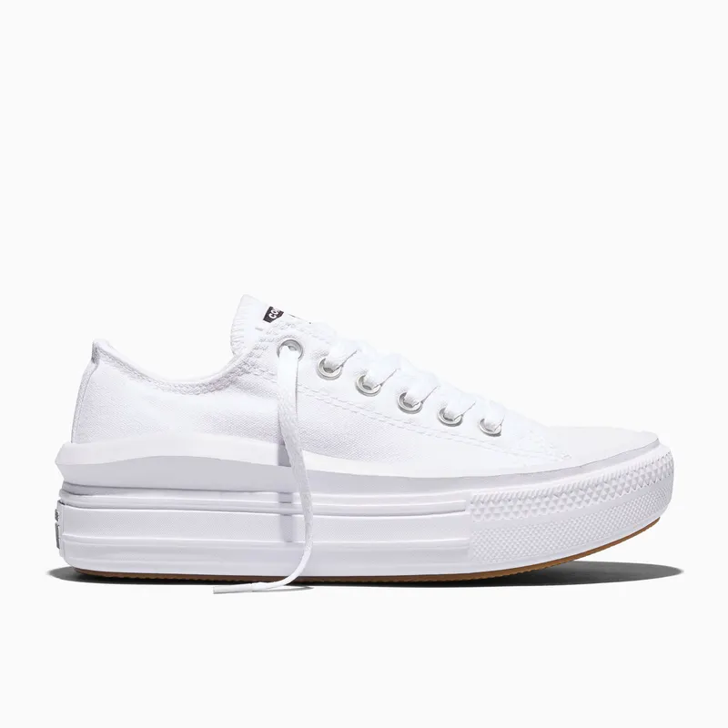 Converse Canvas Color Chuck Taylor All Star Move White/White/White