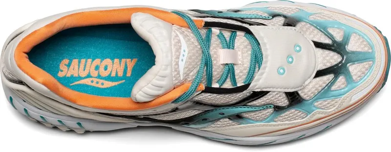 Saucony Grid Web Tan Black Blue (S70466-12)