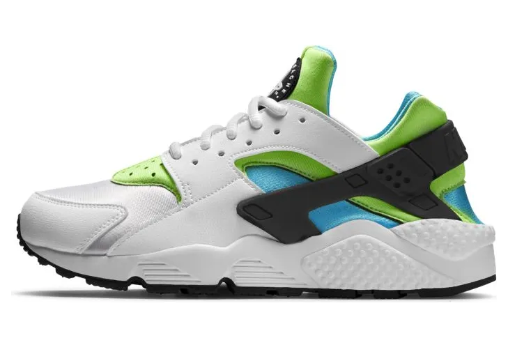 Nike Air Huarache Run White/Clearwater-Flash Lime (634835-100)