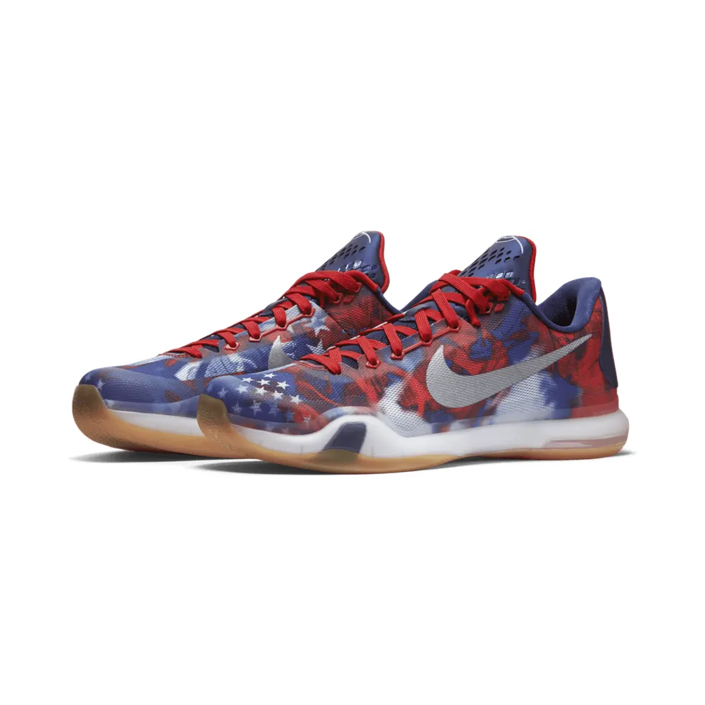 Nike Kobe 10 Independence Day University Red/Photo Blue-Reflect Silver (705317-604)