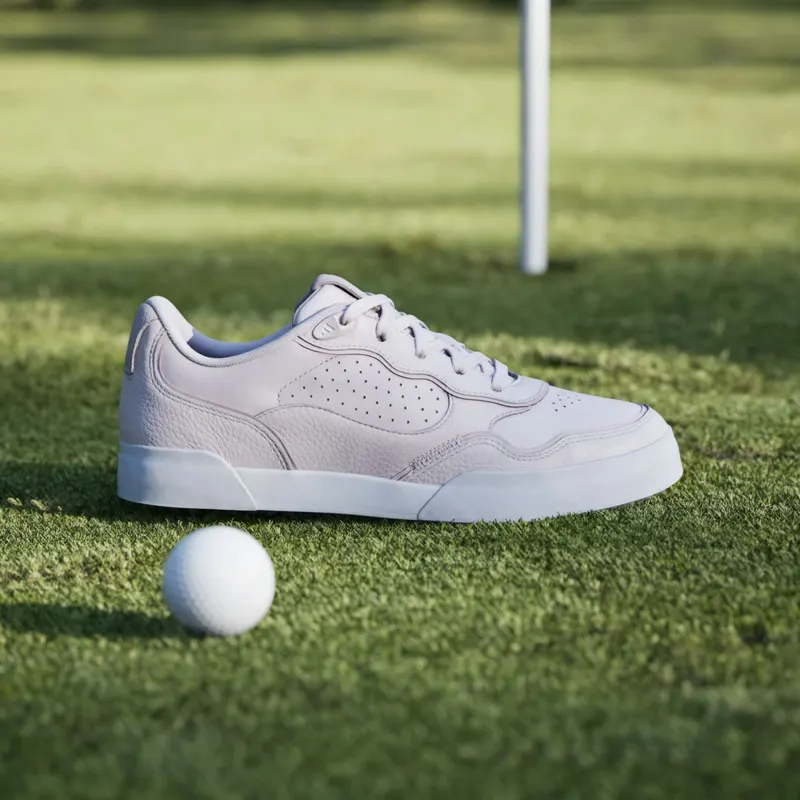 adidas Retrocross 25 Spikeless Golf Almost Pink Cloud White Off White (JP8545)
